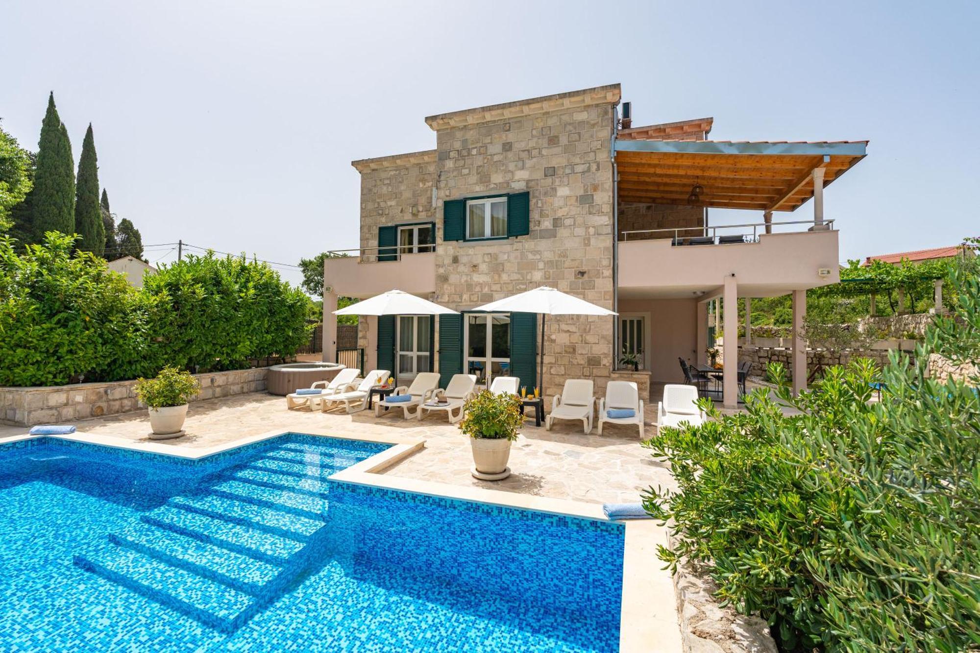 Villa Petmat - With Private Pool And 6 Bedrooms 두브로브니크 외부 사진