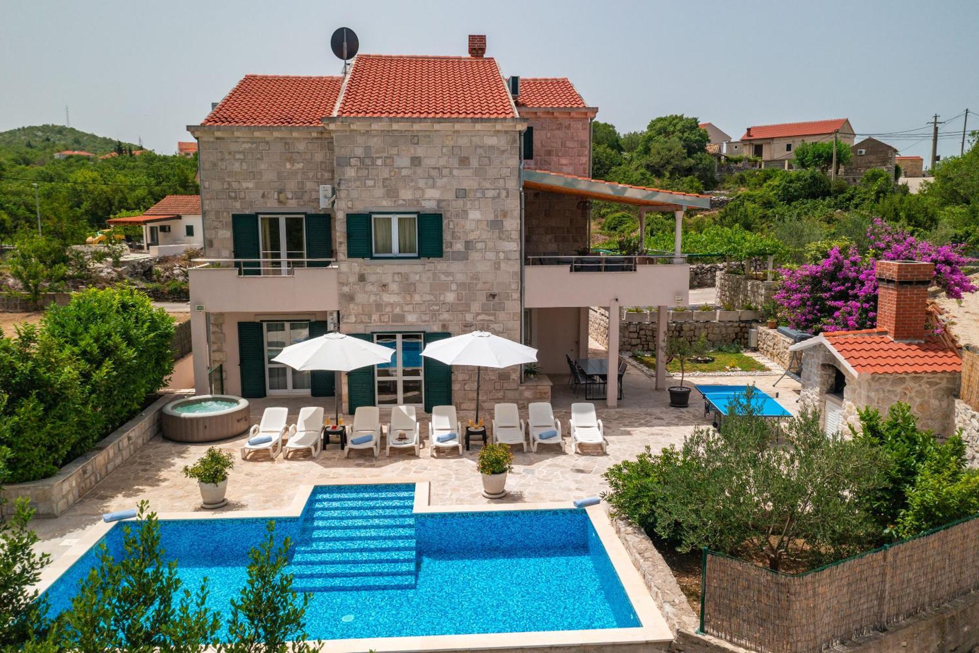 Villa Petmat - With Private Pool And 6 Bedrooms 두브로브니크 외부 사진