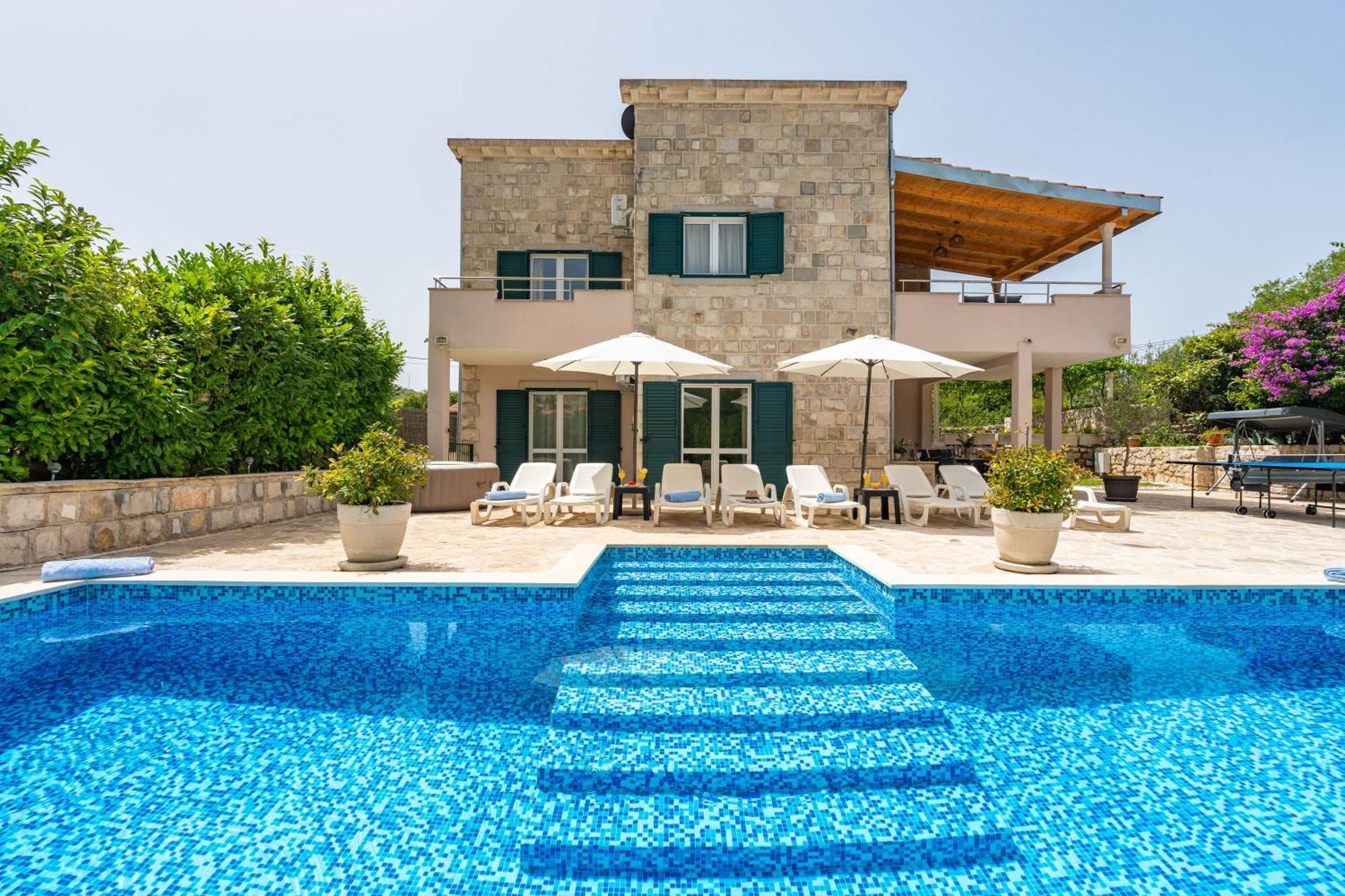 Villa Petmat - With Private Pool And 6 Bedrooms 두브로브니크 외부 사진